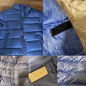 Dior jacket blue authentic